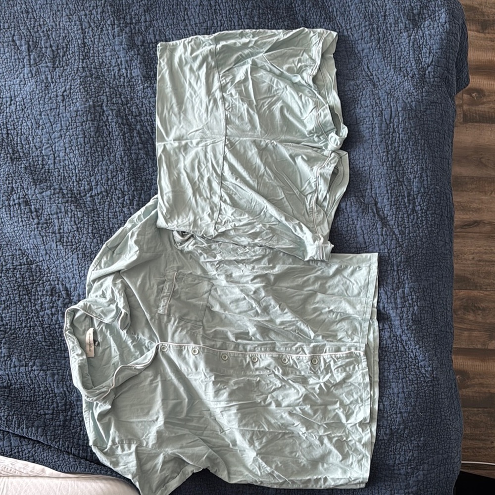 Light Green maternity pajama set XXL